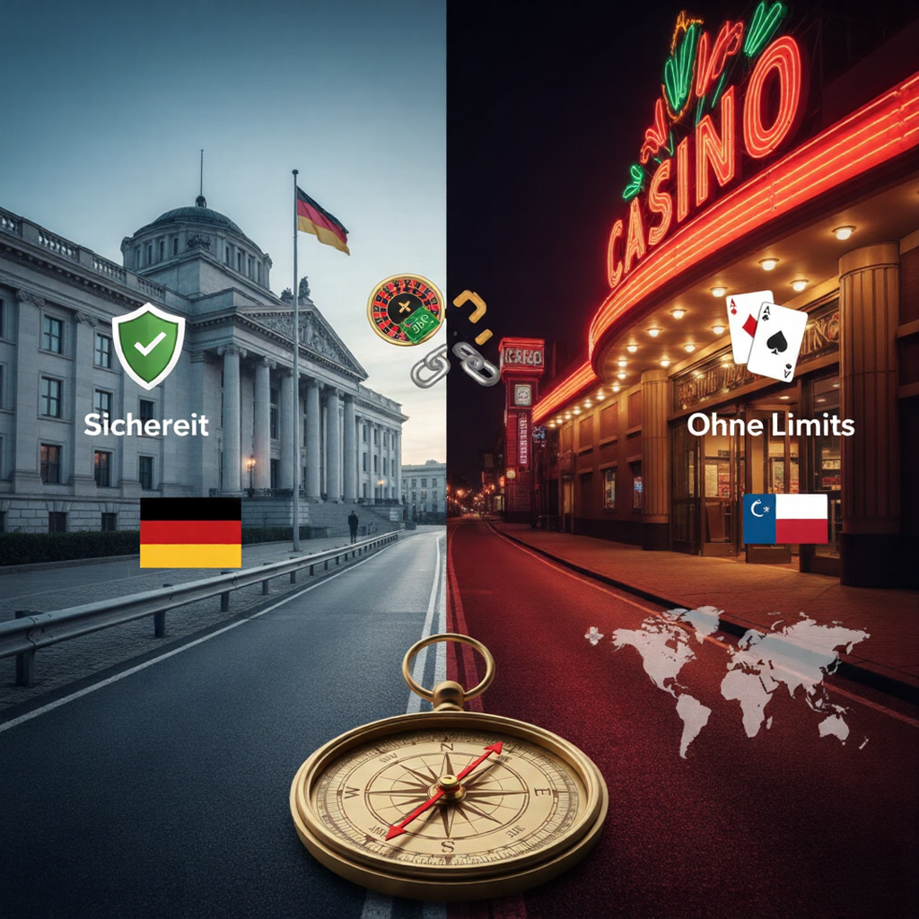 Vergleich: Legale Online Casinos mit deutscher Lizenz vs. Casinos ohne Limit